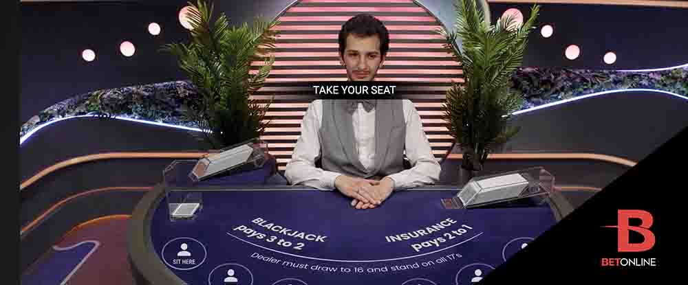 BetOnline Live Dealer Blackjack