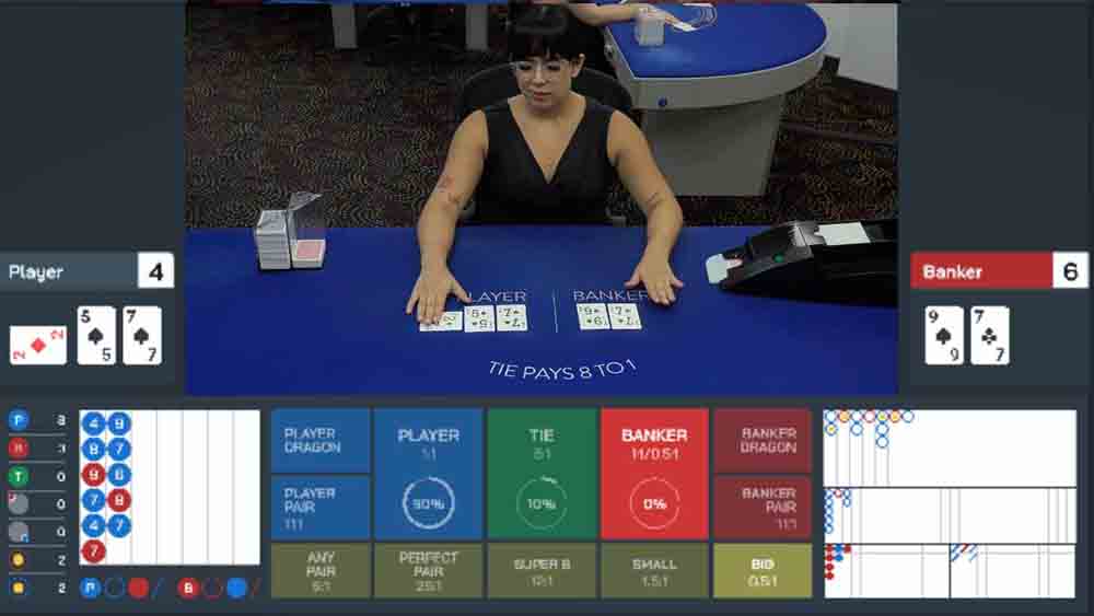 Live Dealer Super 6